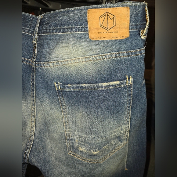 Zara Man Denim Shorts - Picture 3 of 4